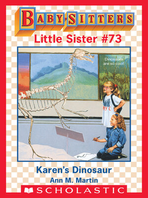 cover image of Karen's Dinosaur